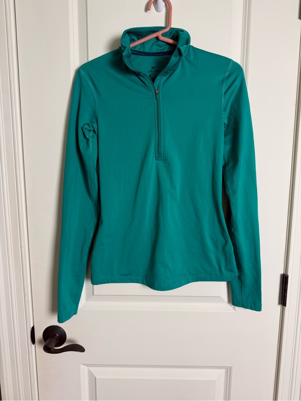 Nike Women's Teal 1/2 Zip Pullover